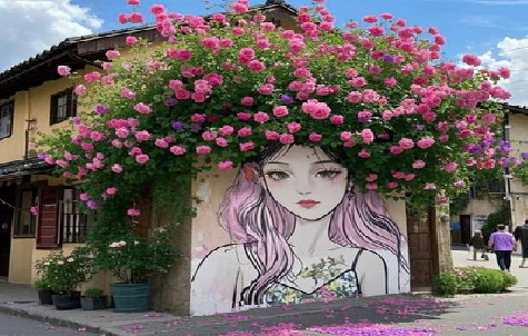 姚安怎么设计网红打卡墙绘