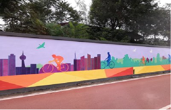 姚安墙体彩绘-围墙