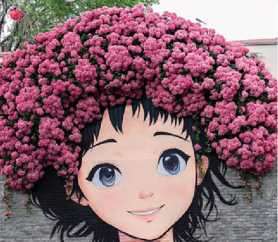 姚安墙体彩绘-网红墙打卡