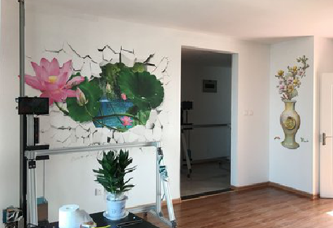 姚安墙体彩绘相比墙纸的优势。