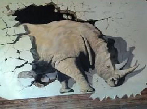 姚安在墙绘中，如何绘制3D效果？