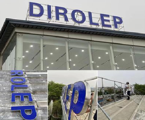 姚安楼顶发光字安装的注意事项。